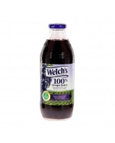 WELCH'S GRAPE JUICE GLASS BOTTLE 16 OZ. - 12 CT.